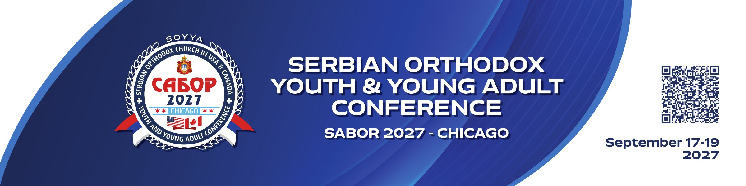 SABOR 2027 – Serbian Orthodox Youth & Young Adult Conference, Chicago, September 17–19, 2027
